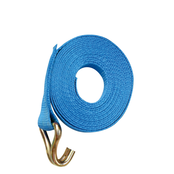 Lashing strap, 2-part, with ratchet | Strap width: 50,00 mm | Tensile force/daN 2500 / 5000 | Length 8.00 m